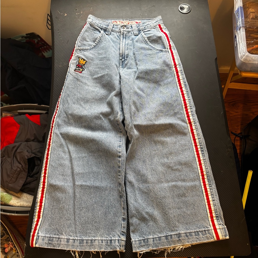 Vintage Womens Jnco Inline wide leg baggy pants Size 26-14 MEASUREMENTS SHOWN